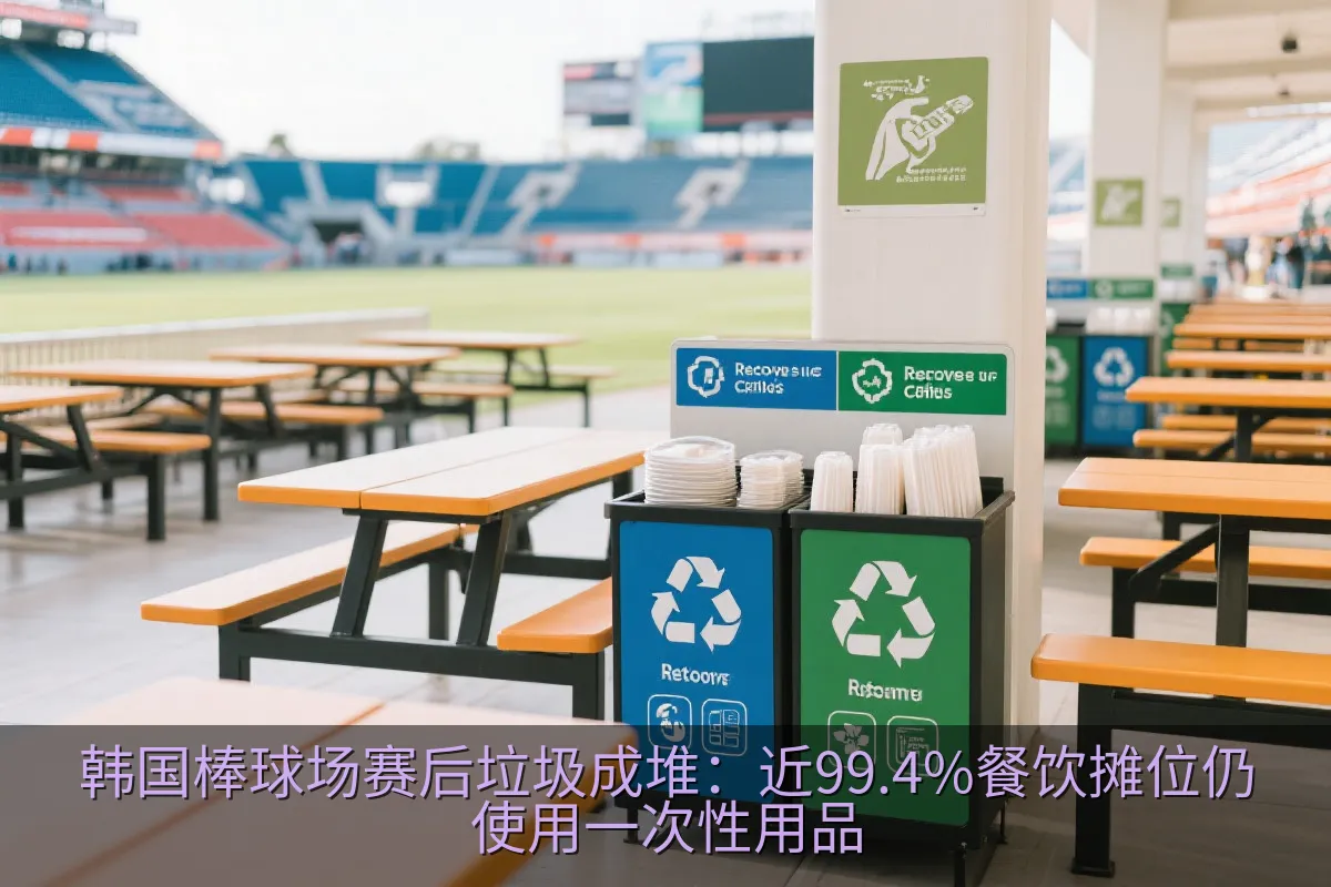 可重复使用餐具回收区与清洗周转示意
